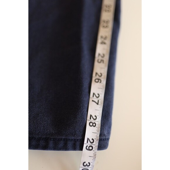 Vintage Interstate IS Baggy Blue Jeans Y2K Skater Hip Hop 42x30 Made in USA - Picture 3 of 16